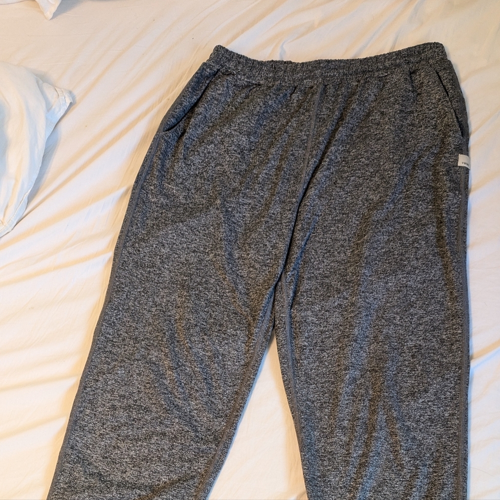 Vuori Grey Boyfriend Dreamknit joggers